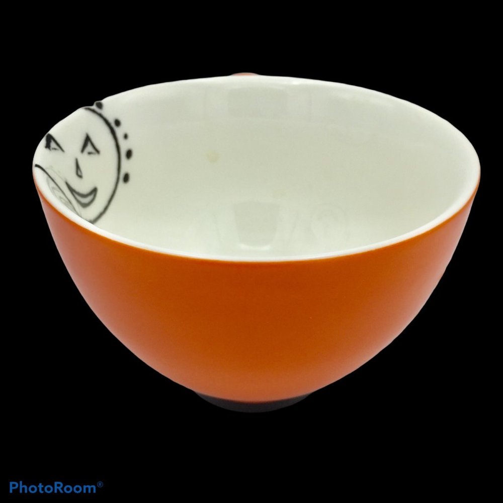 Starbucks 2007 Halloween Jack O Lantern Pumpkin Porcelain Coffee Mug Cup - Picture 4 of 8